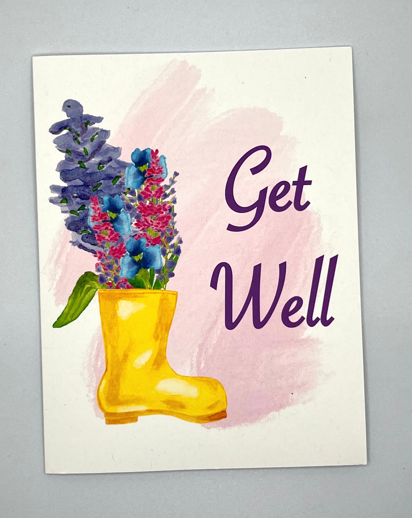 Get Well Flower Boot